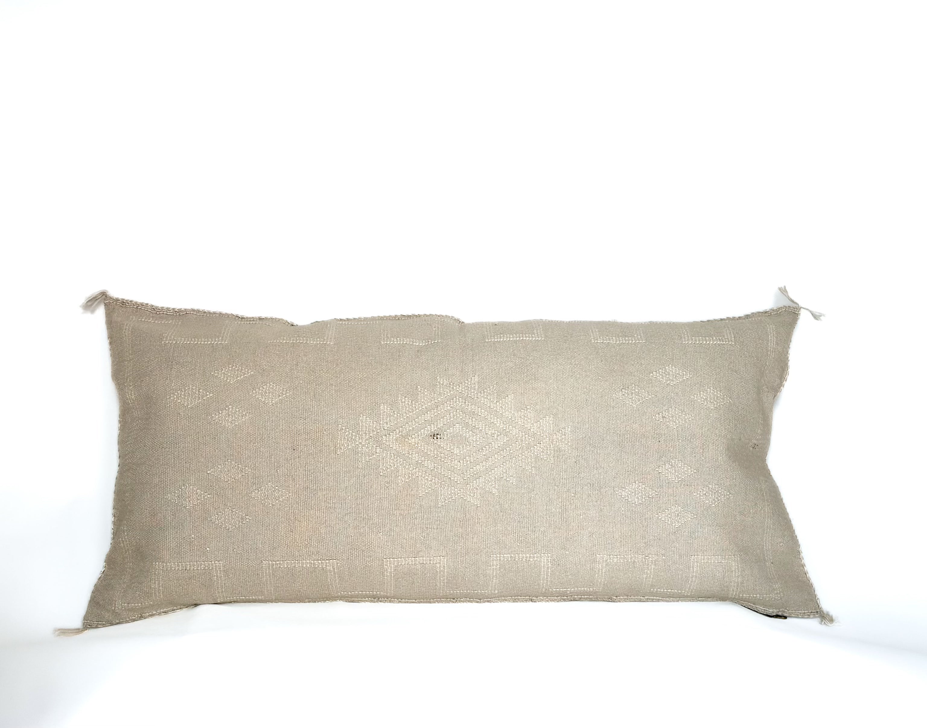 Moroccan cushion cover in agave silk 50x90