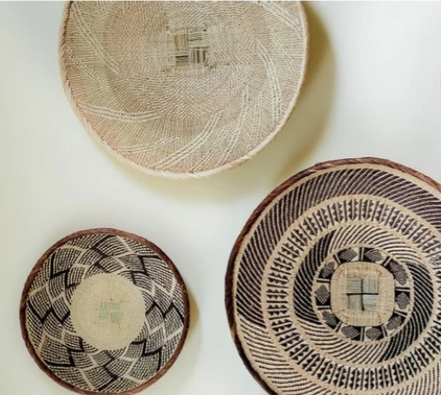 Natural binga dish, handmade in Zimbabwe