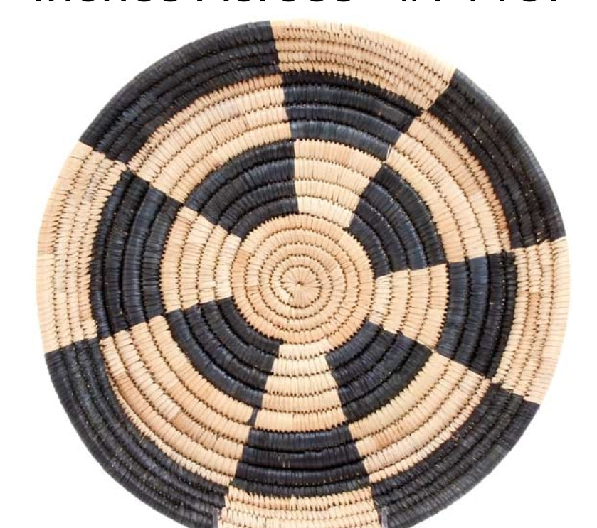 Malawi-tønde sort og naturlig