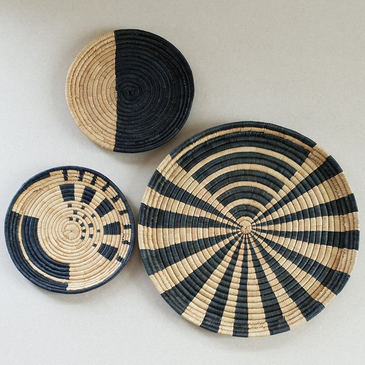 Malawi kurvfat - Sort og natur