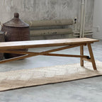 Aruba benk i resirkulert teak