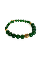 Armbånd med halvædelsten - Jade