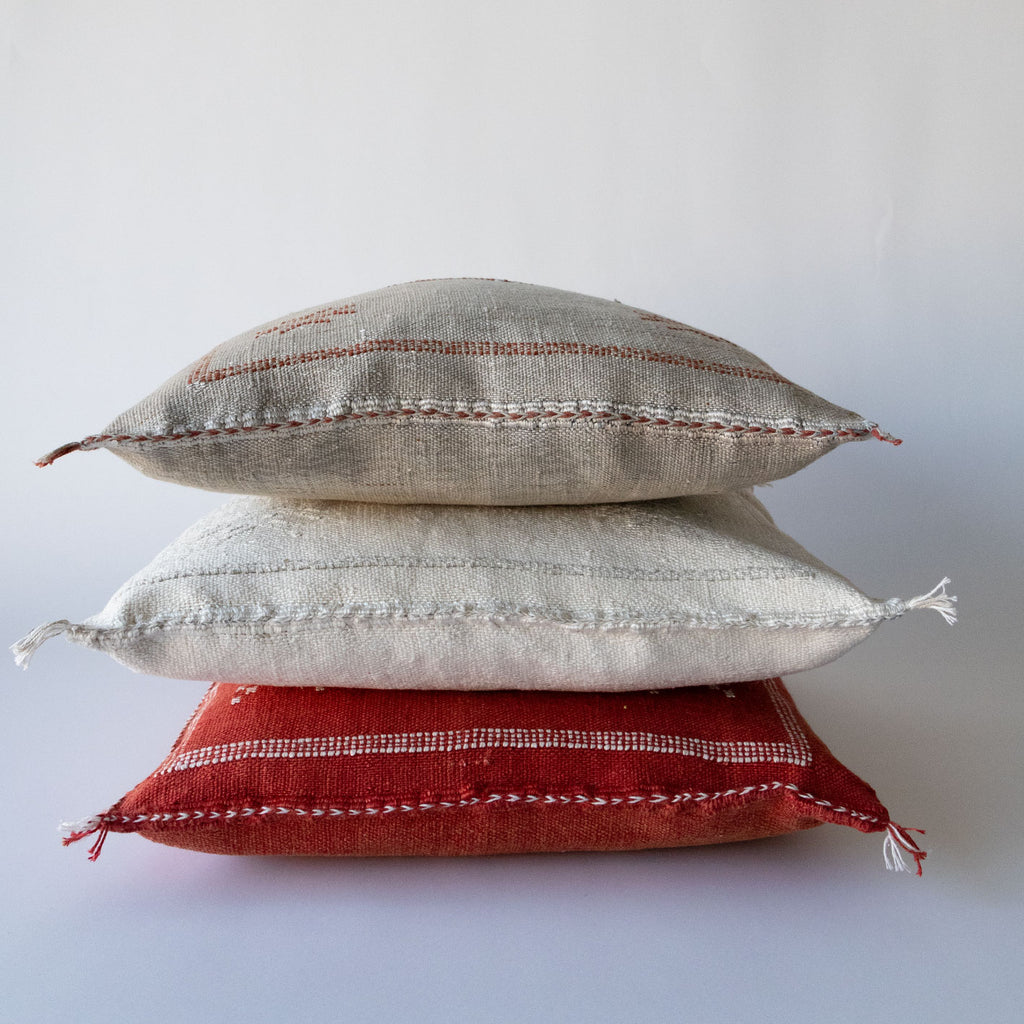 Marokkansk putetrekk i agavesilke 40X60