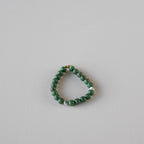 Armbånd med halvedelstener - Grønn agat