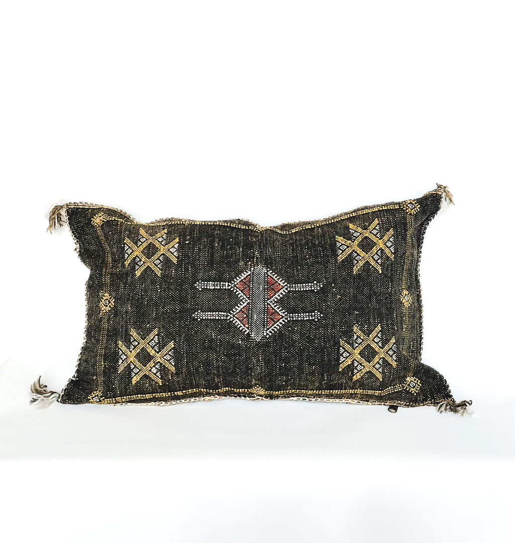 Marokkansk Putetrekk 40x60 mørk brun