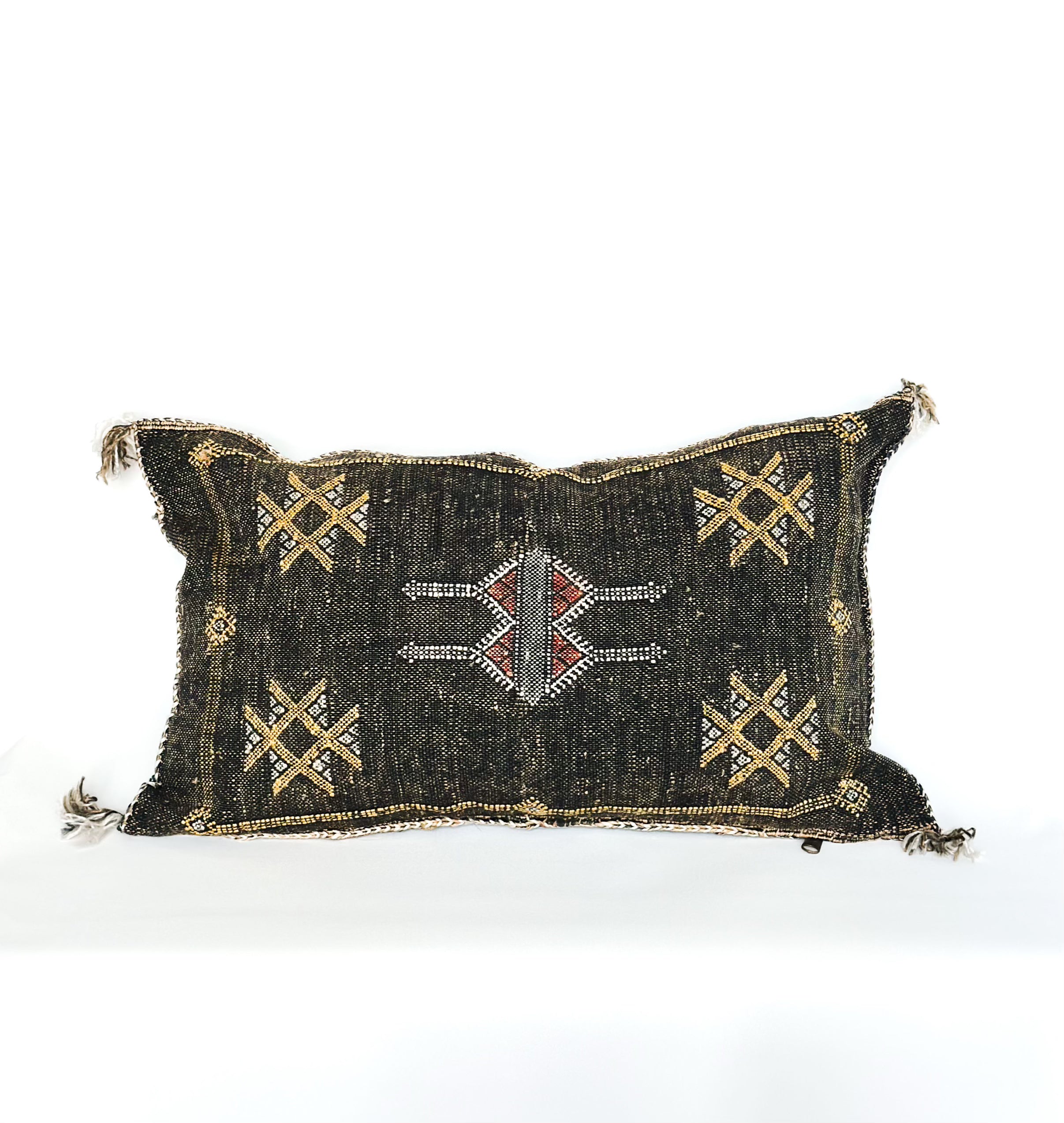 Marokkansk Putetrekk 40x60 mørk brun