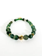 Bracelet with semi-precious stones - Jade