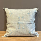Moroccan cushion cover in agave silk 50x50
