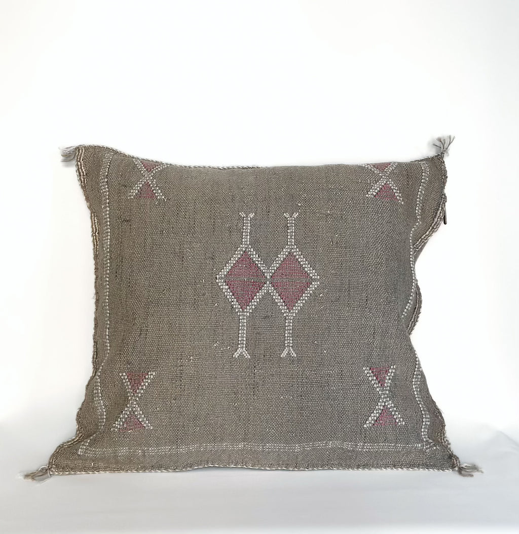 Putetrekk 50x50 kalkgrå