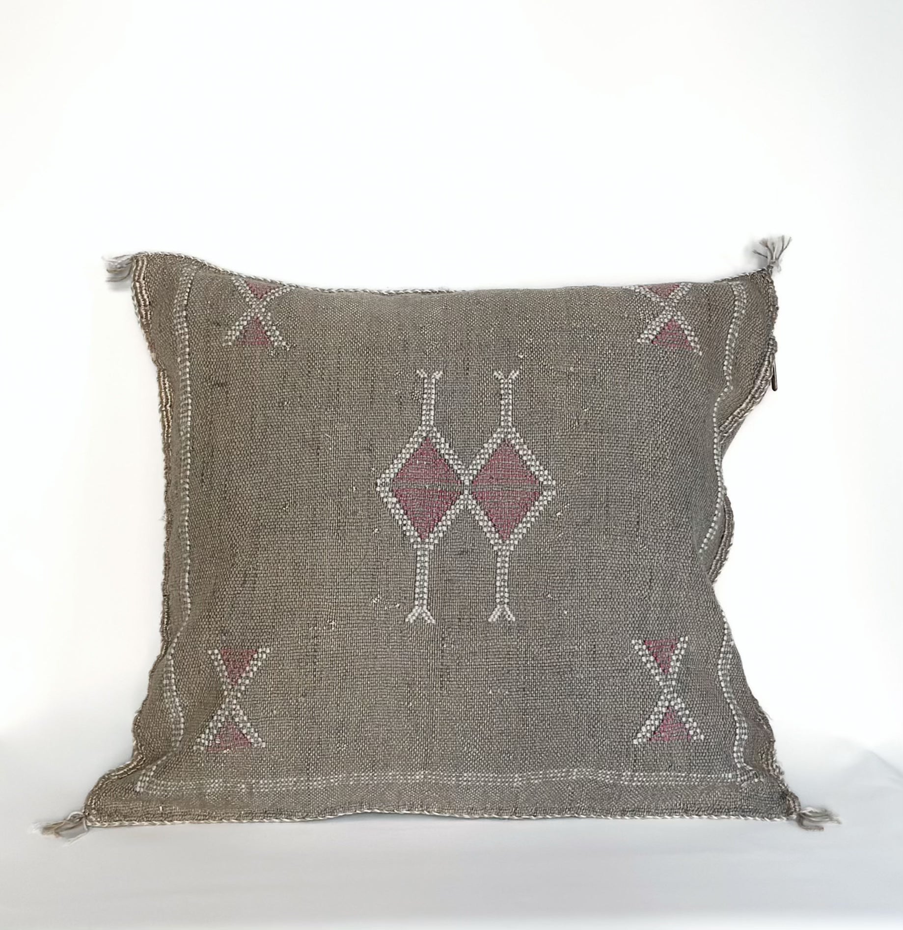 Putetrekk 50x50 kalkgrå