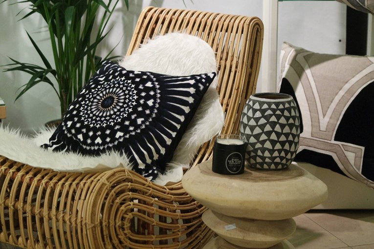 Mayan Sphere Putetrekk Blå