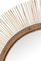 Sol speilramme flettet stor