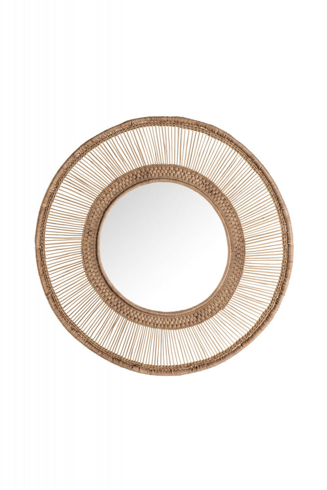 Speilramme flettet medium