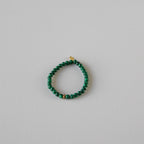 Armbånd med halvedelstener - Grønn malakitt