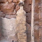 Vintage utskåret Tuareg teltplugg fra Mali