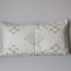 Marokkansk putetrekk i agavesilke 50x90