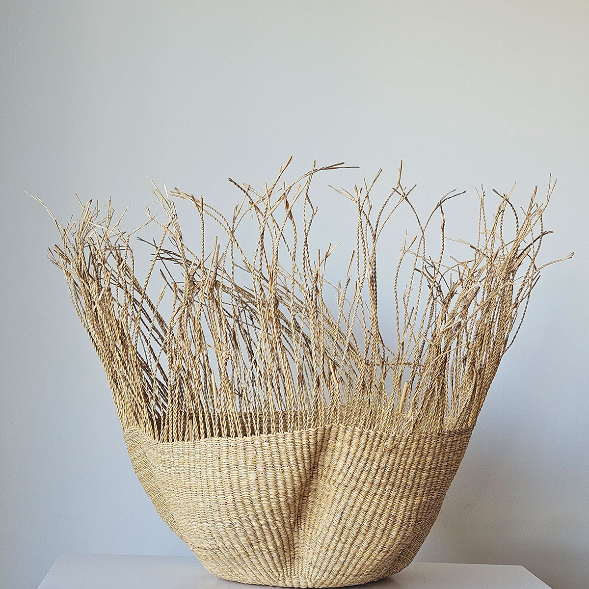 Bolga Wave kurv med frynser