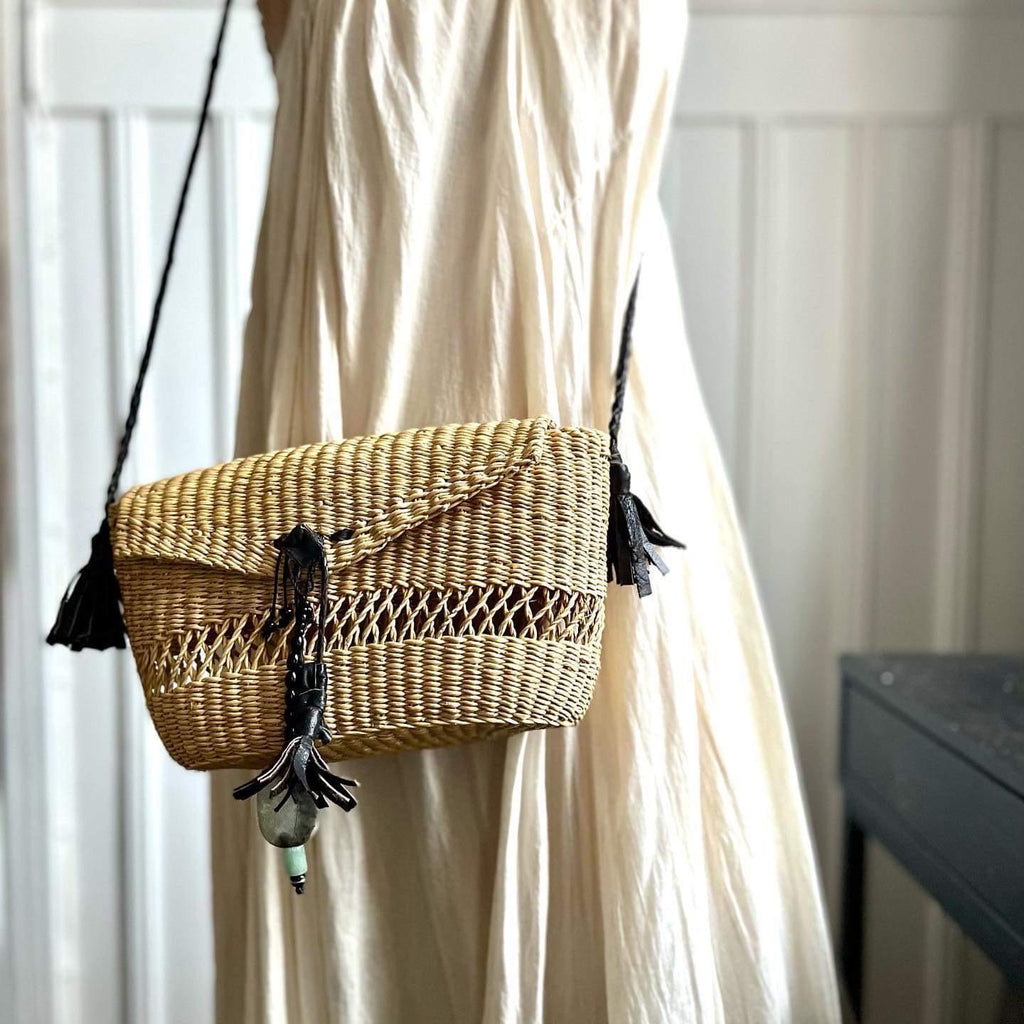 NOUH skulderveske med skinnrem