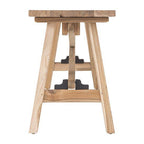 Aruba benk i resirkulert teak