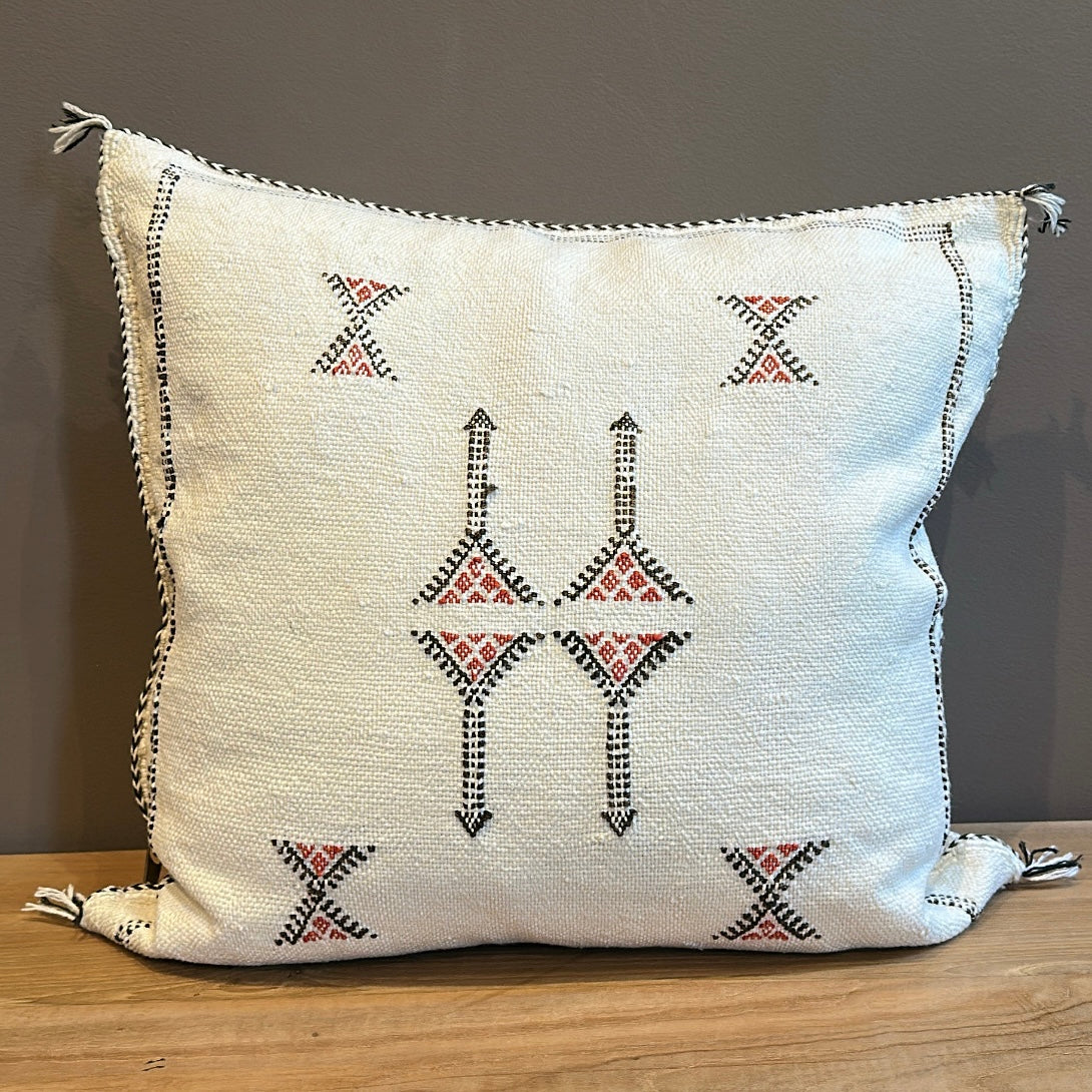 Putetrekk 50x50 hvitt