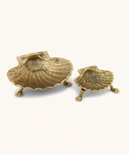 Skjell skål i messing - Liten