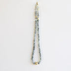 Halskjede med halvedelstener - Jade