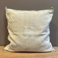 Moroccan cushion cover in agave silk 50x50