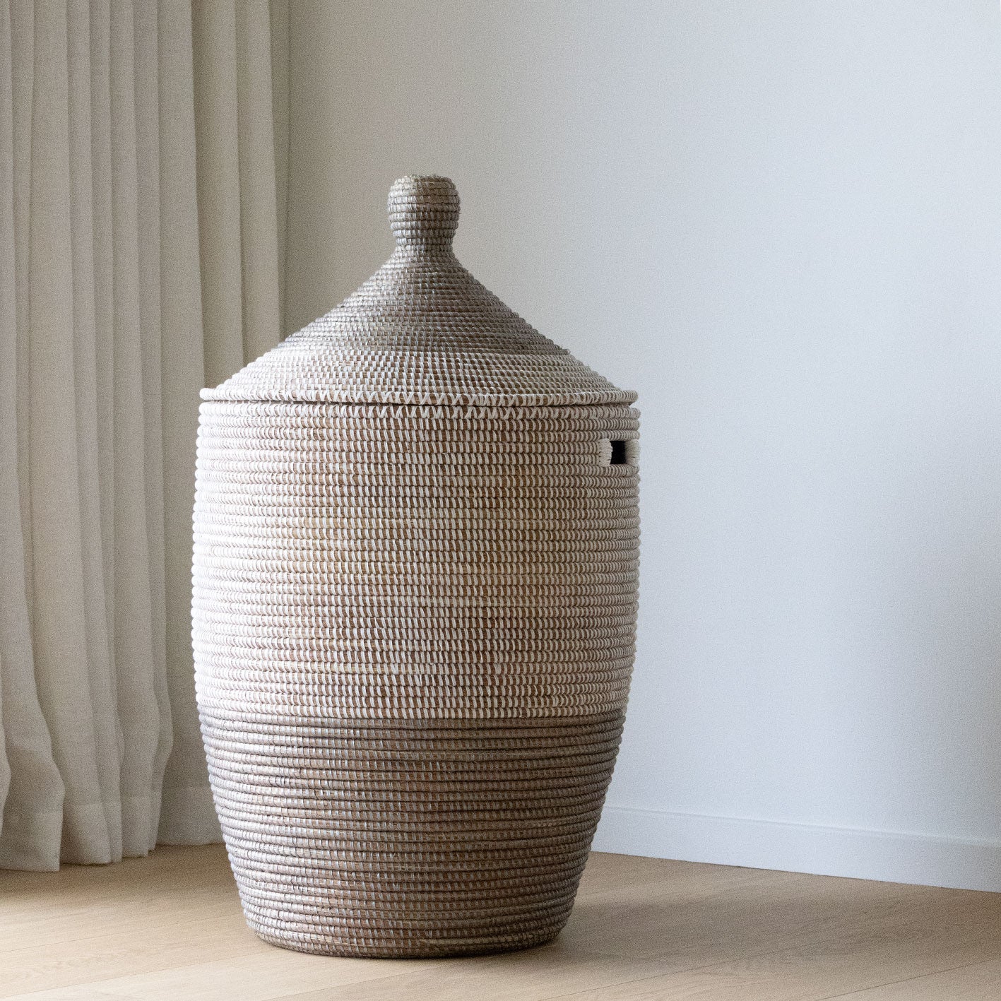 Savannenkurv - Hvit og grå