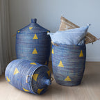 Savannenkurv - Blå og gul