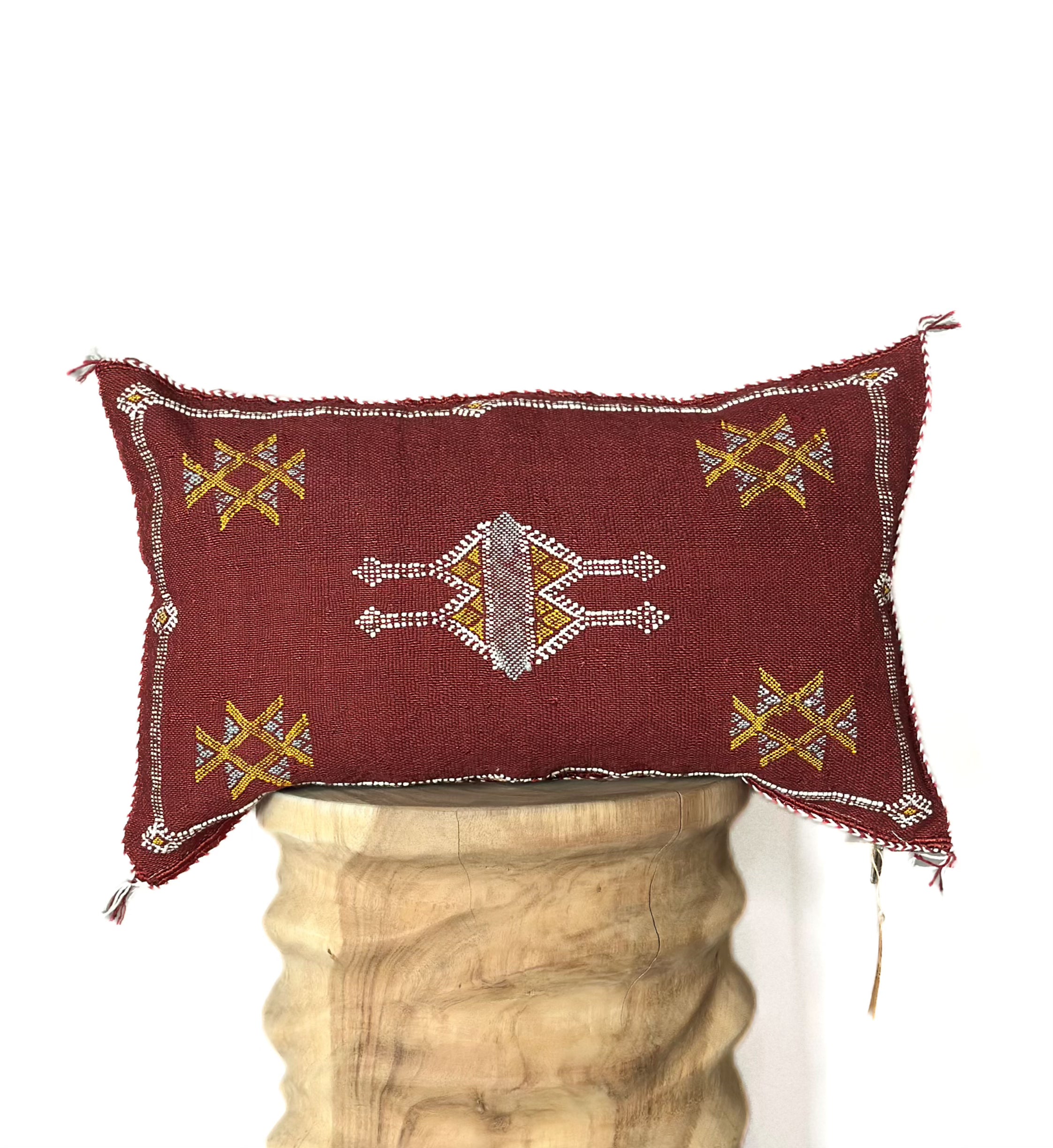 Marokkansk Putetrekk 40x60 aubergine