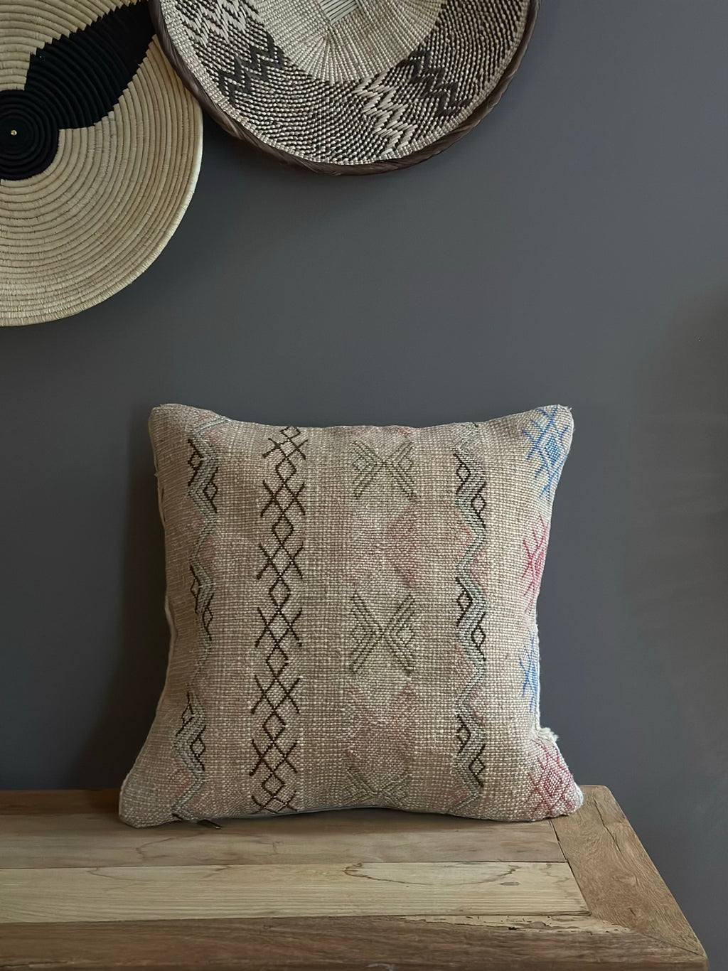 Kilim cushion from Morocco