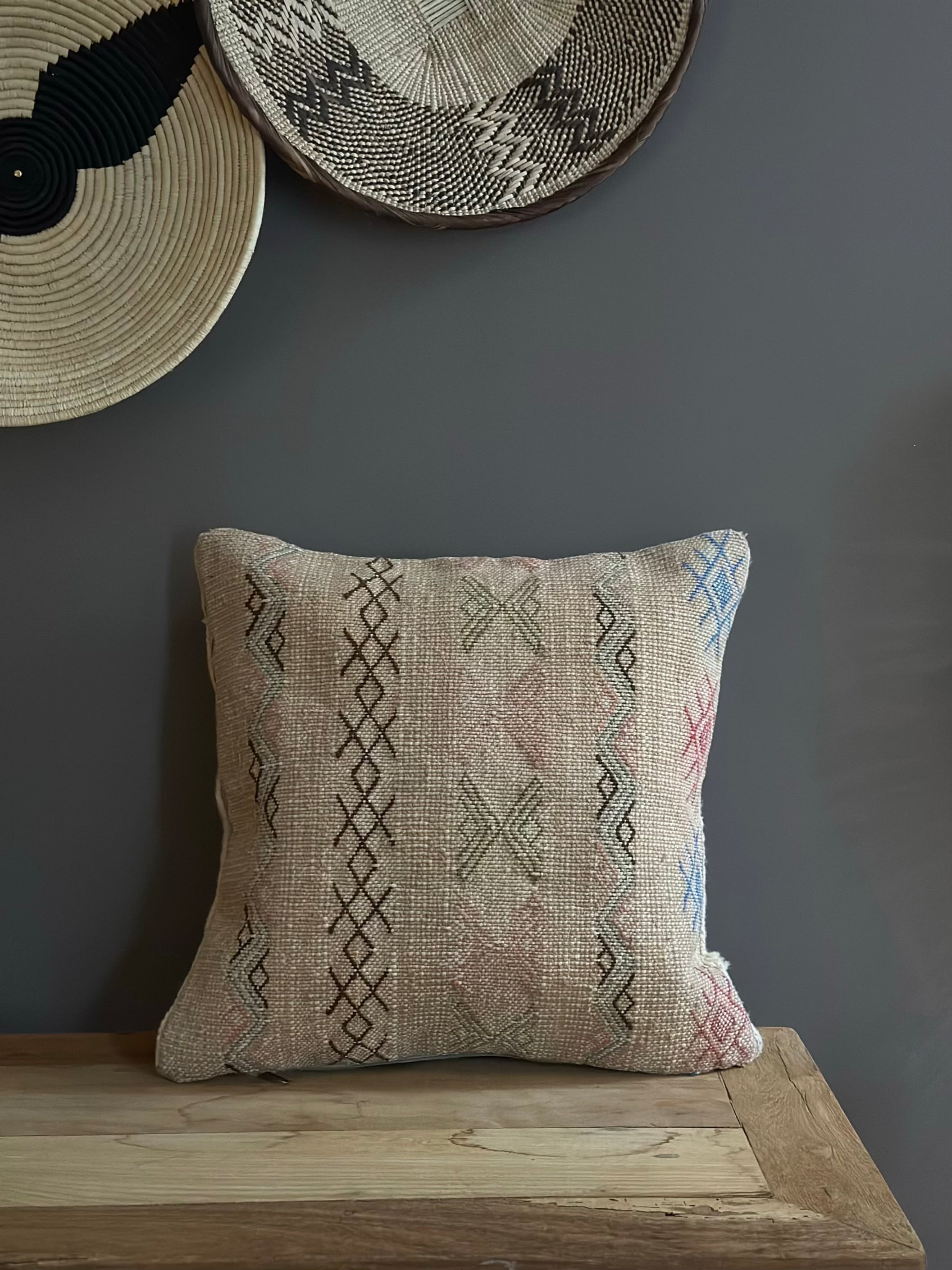 Kilim cushion from Morocco