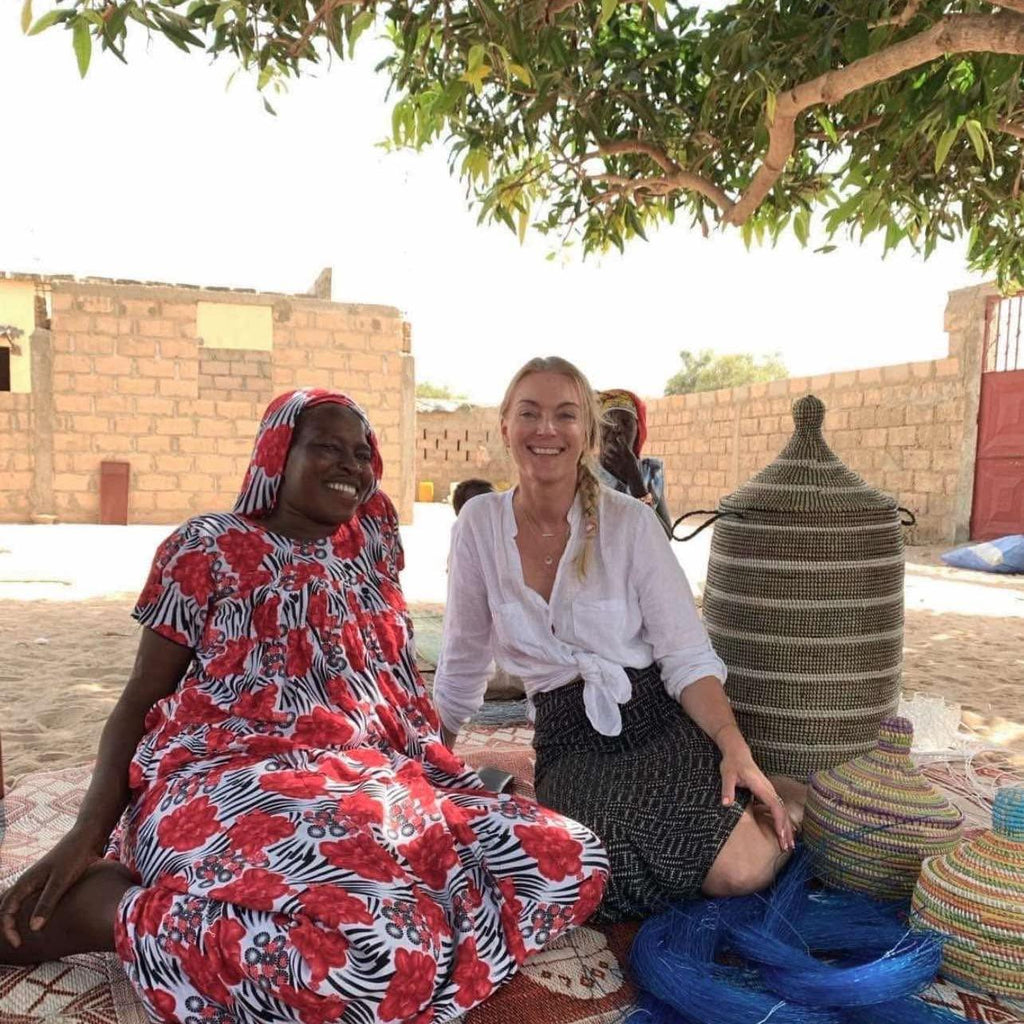 Savannenkurv - Hvit og grå