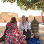 Savannenkurv - Hvit og grå