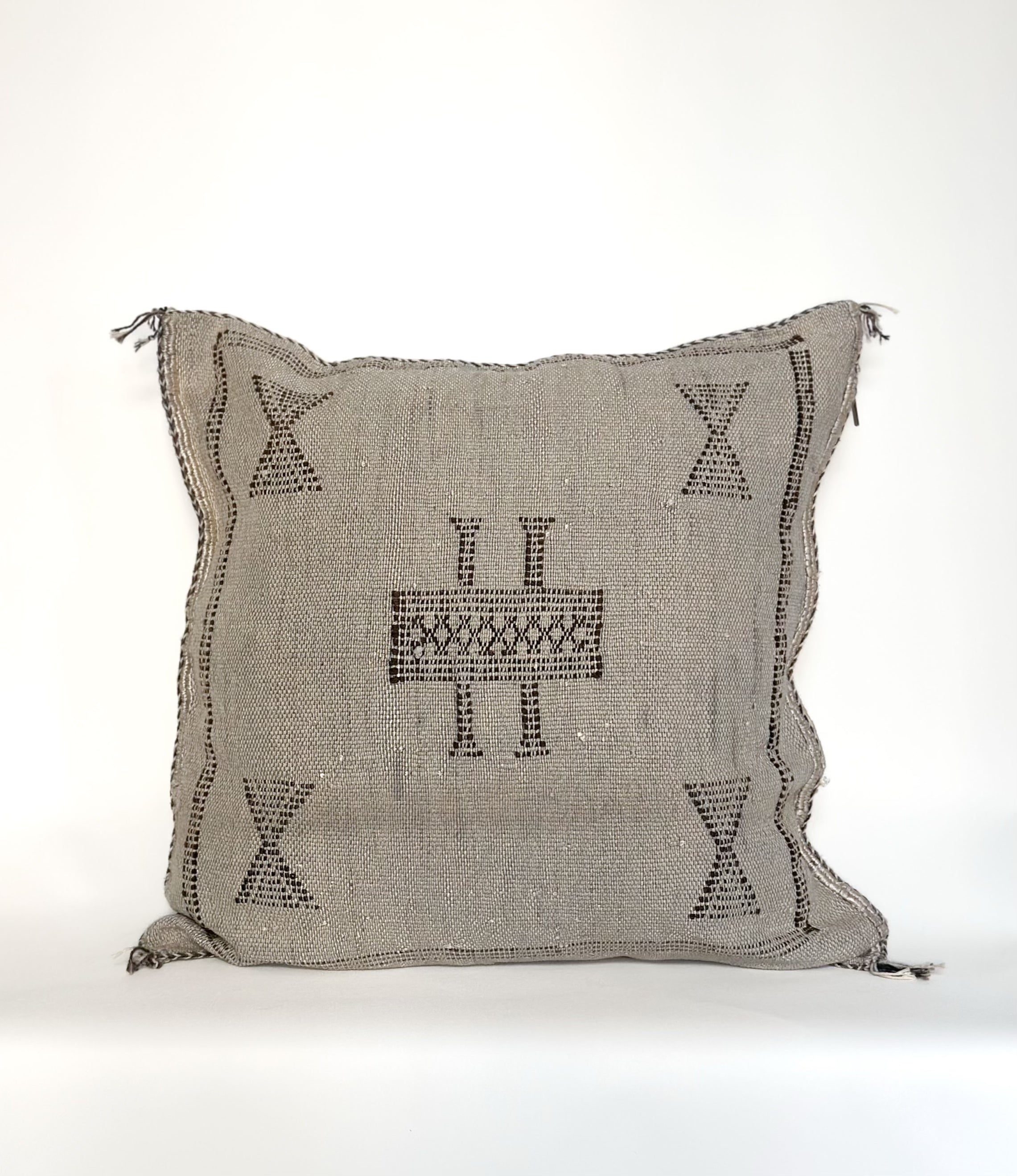 Putetrekk 50x50 kalkgrå