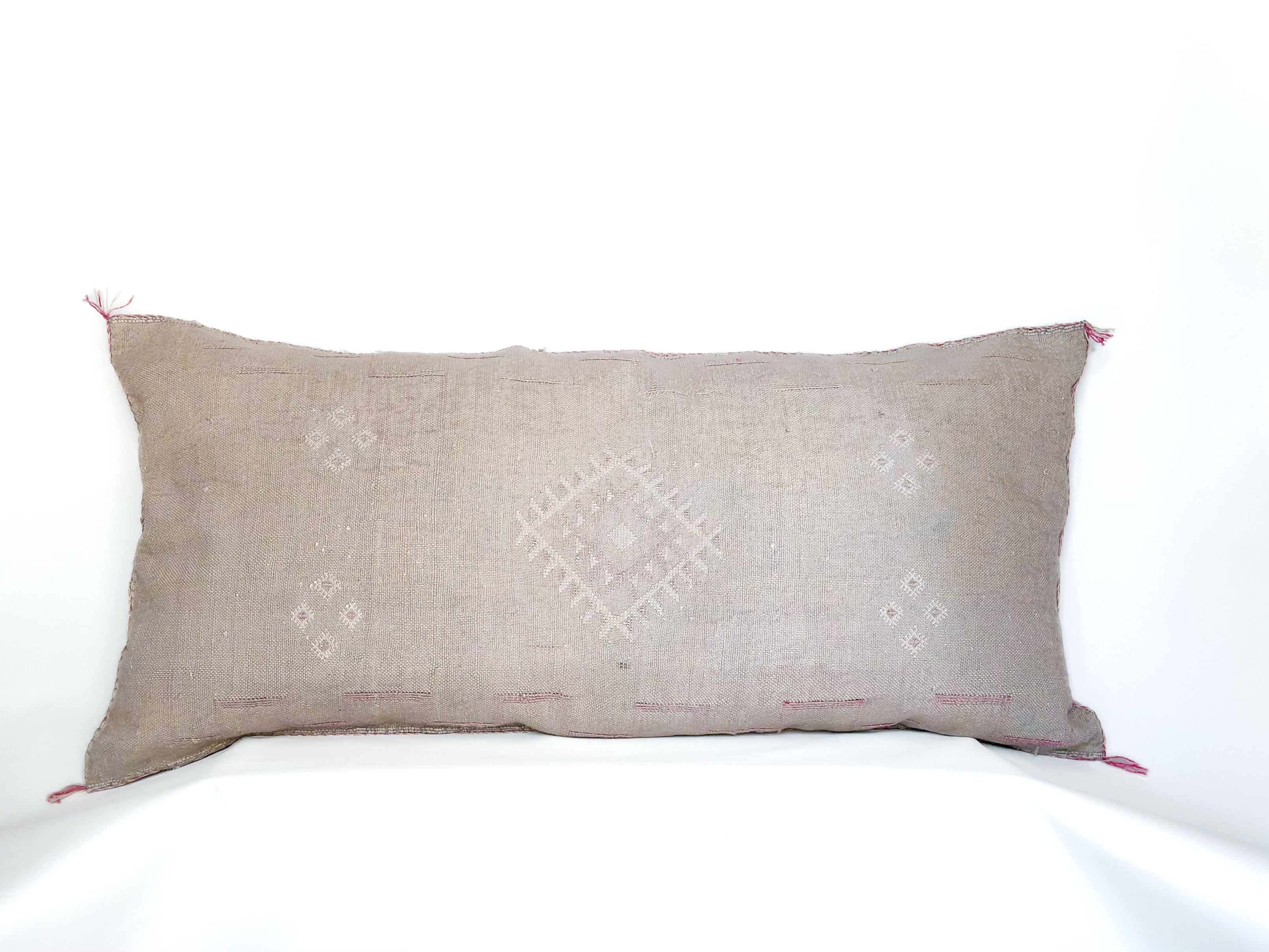 Moroccan cushion cover in agave silk 50x90