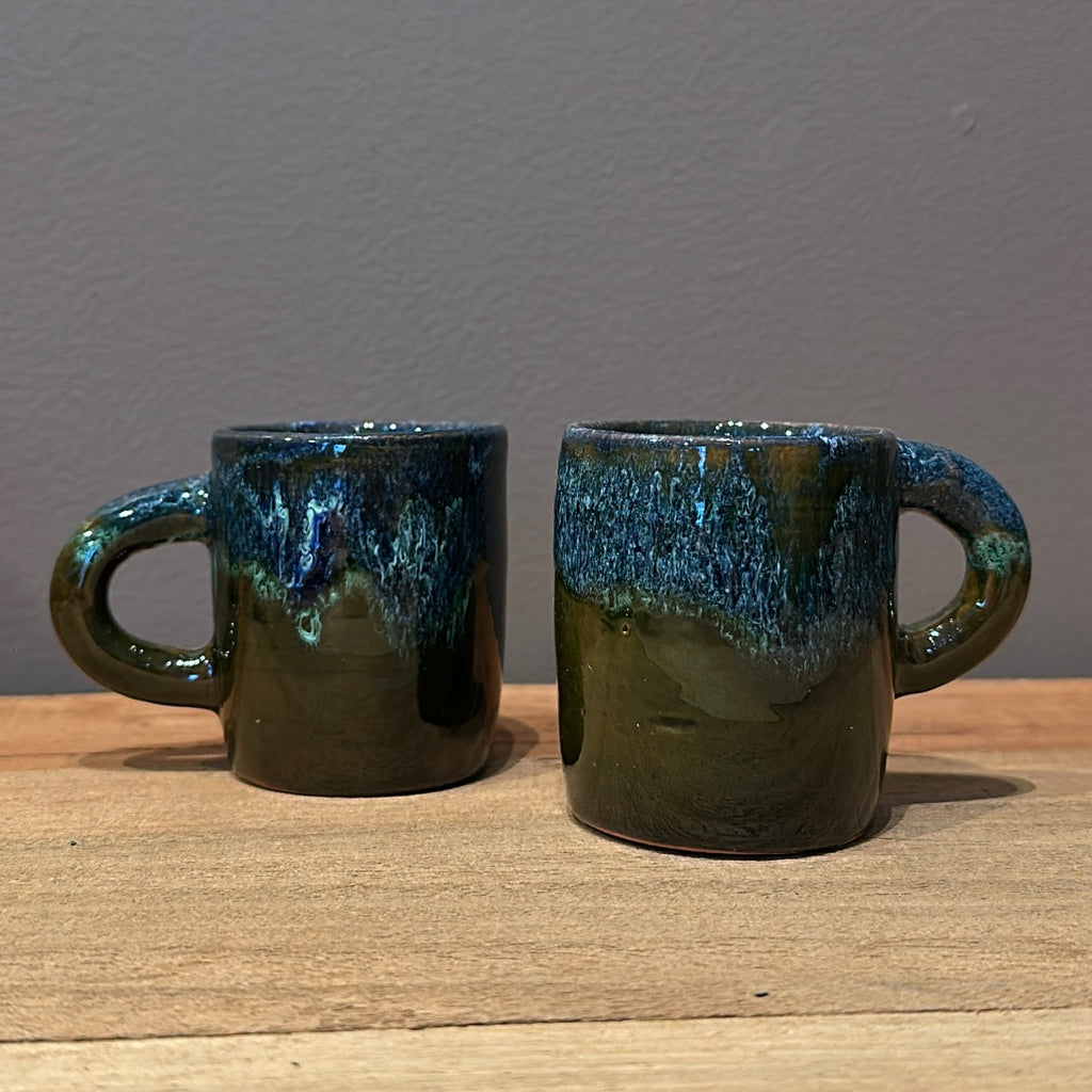 Espresso cup in handmade ceramic from Morocco