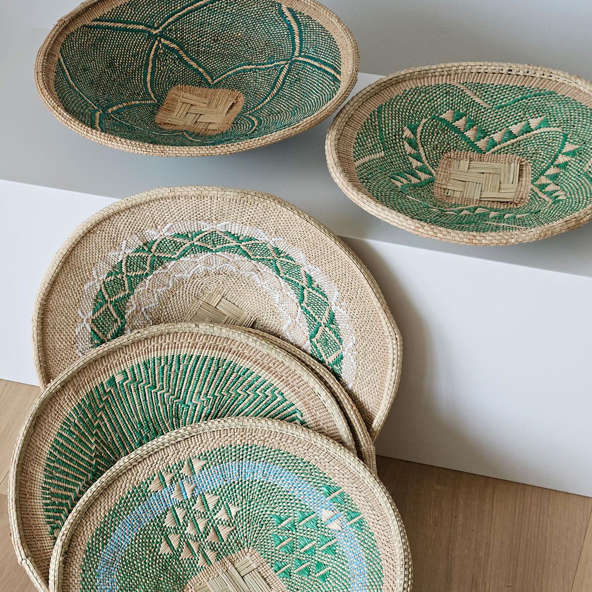 Nambya kurver i grønntoner