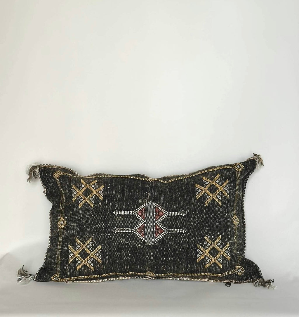 Marokkansk Putetrekk 40x60 mørk brun