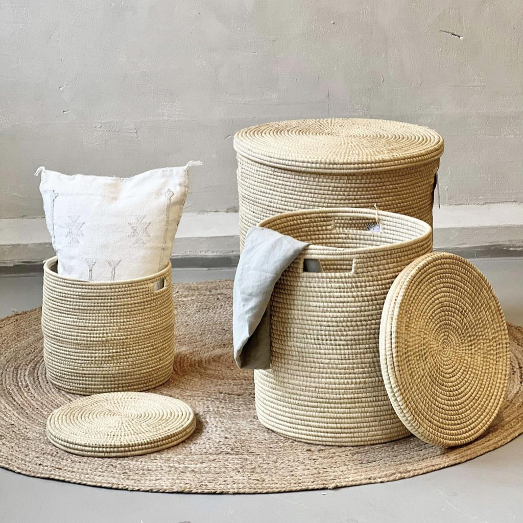 Kurv med flatt lokk - Medium