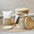 Kurv med flatt lokk - Medium