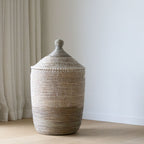 Savannenkurv - Hvit og grå