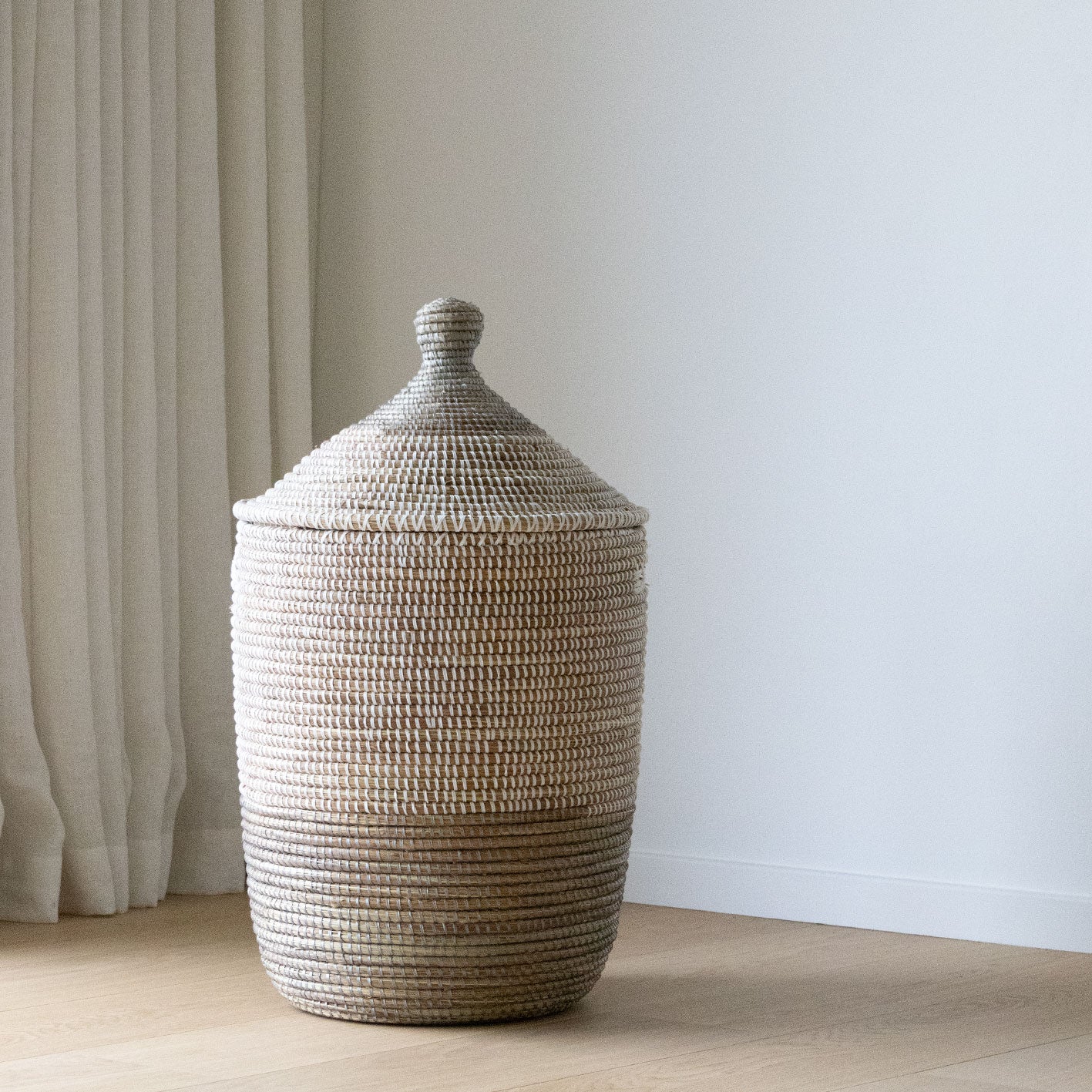 Savannenkurv - Hvit og grå