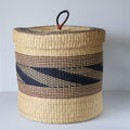 Large basket with lid