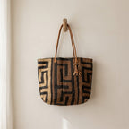 Kuba cloth veske fra Kongo