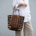 Kuba cloth veske fra Kongo