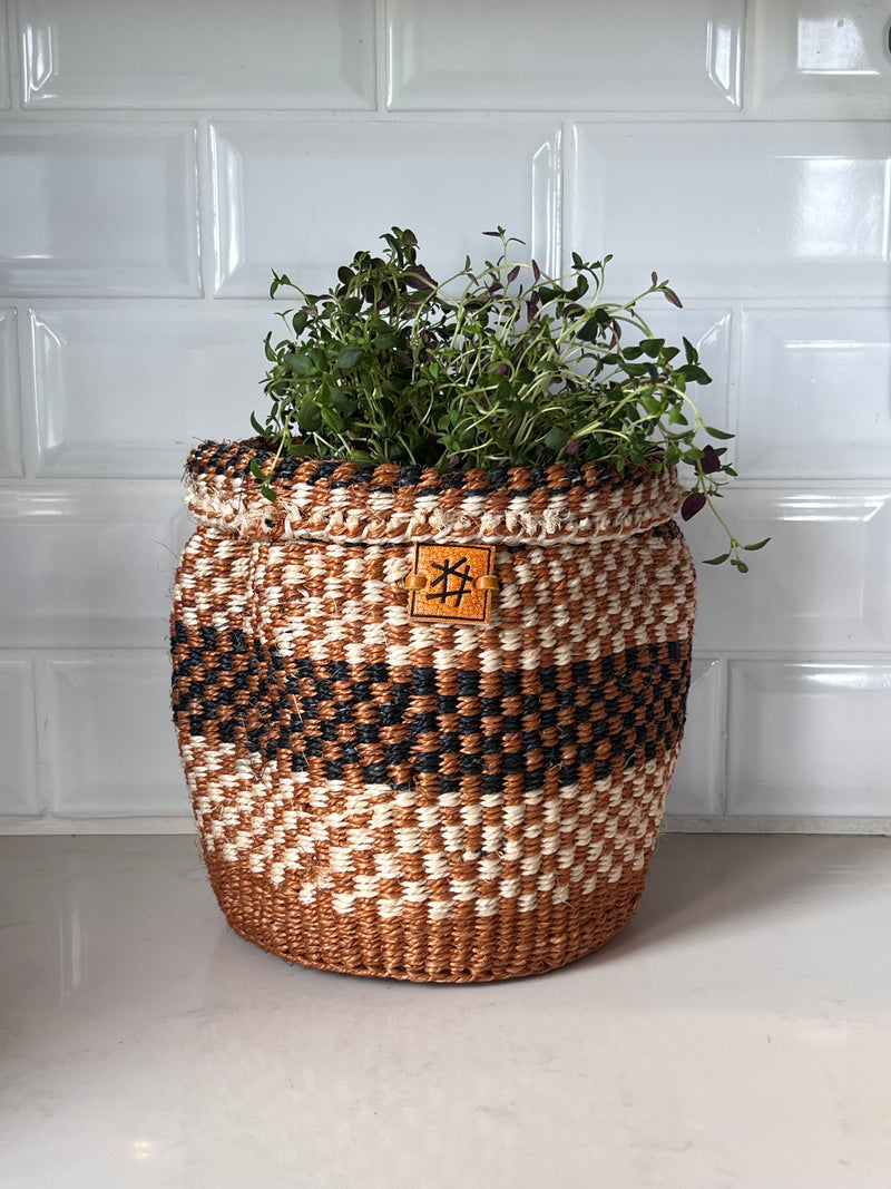 Sisal basket from Kenya