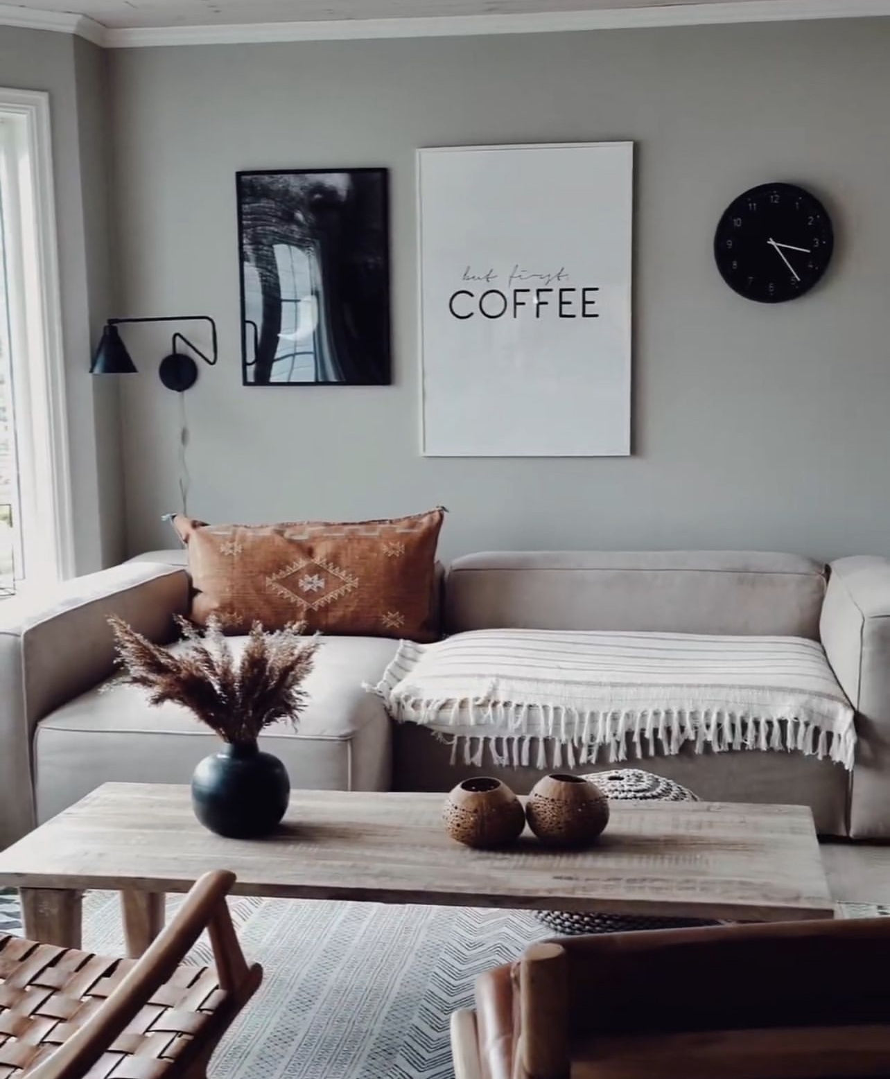 Marokkansk putetrekk i agavesilke i brunt 50x90