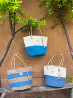 Kenyan sisal bag with tassel