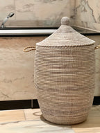 Savannah basket - White nature